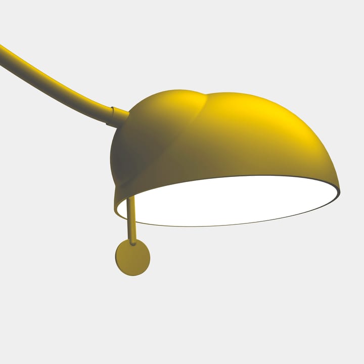Lampe murale Juno, Guldgul-svavelgul Noon