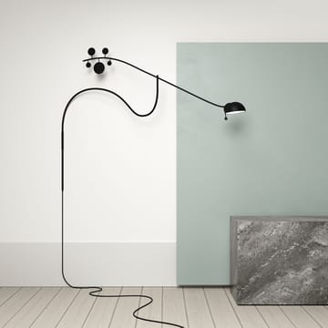 Lampe murale Juno - Noir-noir - Noon