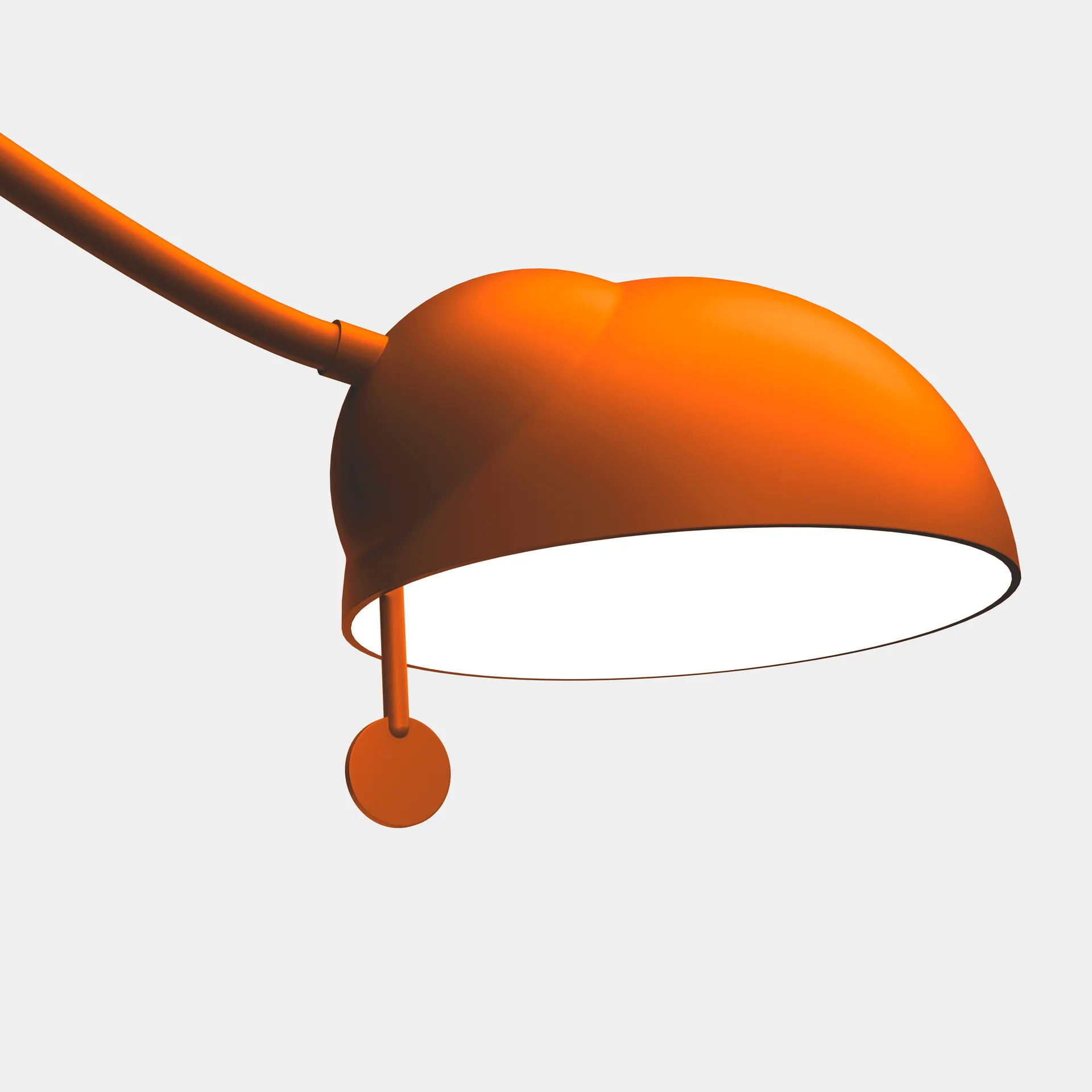 Lampe murale Juno, Orange-orange Noon