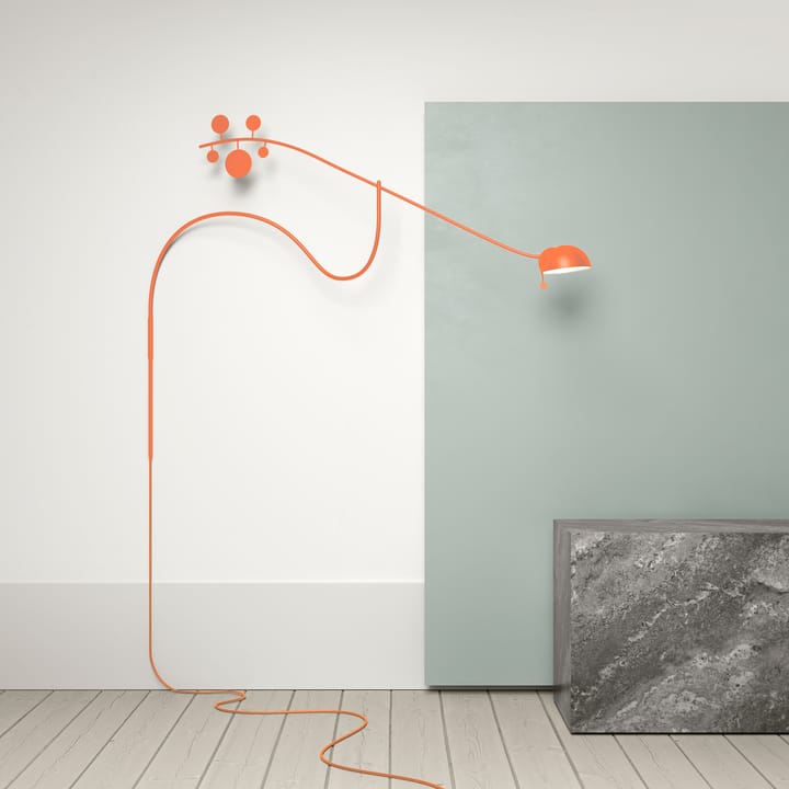 Lampe murale Juno - Orange-orange - Noon