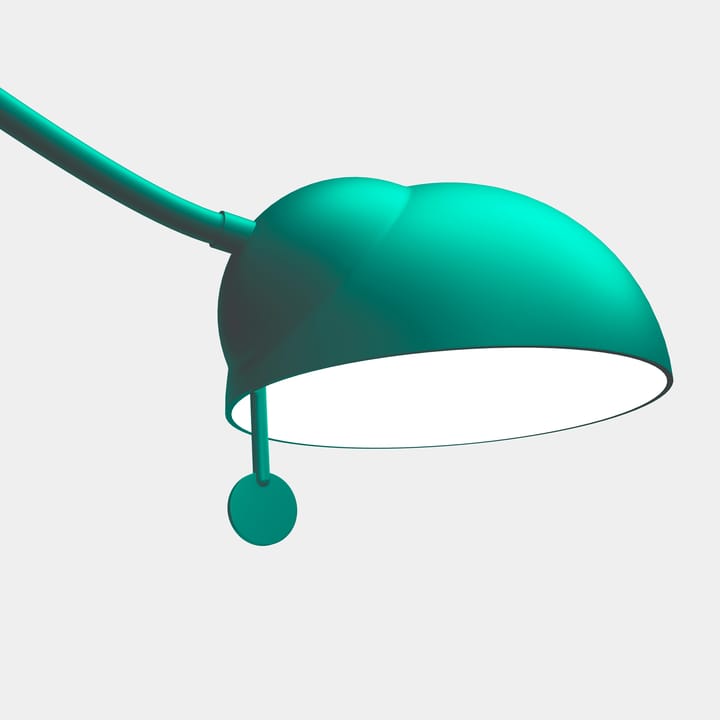 Lampe murale Juno - Turquoise-turquoise - Noon