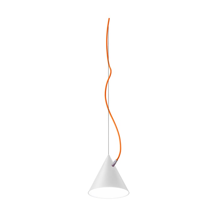 Suspension Castor 20 cm - Blanc-orange-argent - Noon