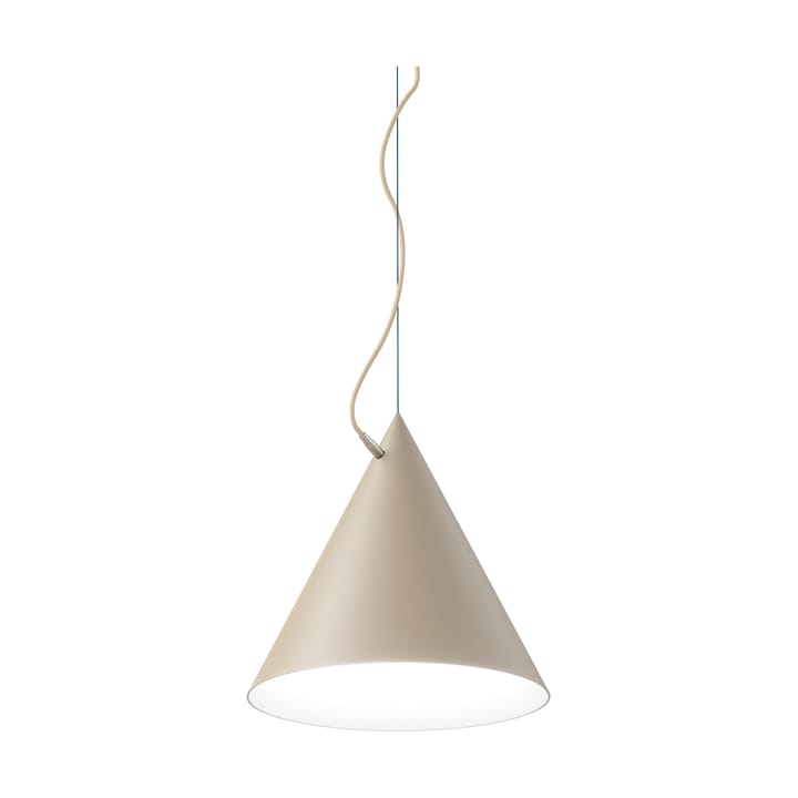 Suspension Castor 40 cm - Beige-lumière beige-argent - Noon