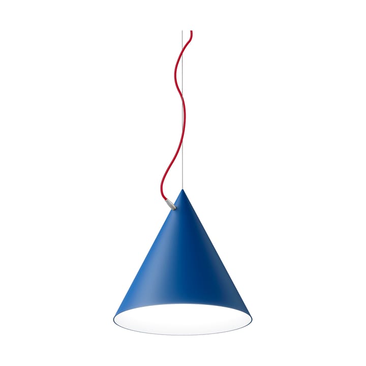 Suspension Castor 40 cm - Bleu clair-rouge-argent - Noon