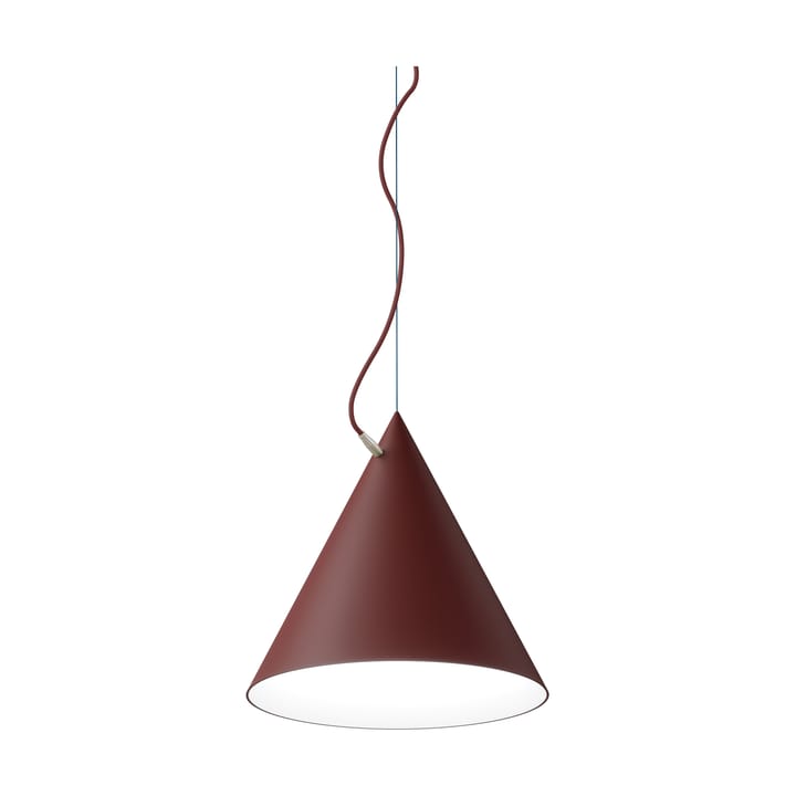 Suspension Castor 40 cm - Bordeaux rouge-rouge foncé-laiton - Noon