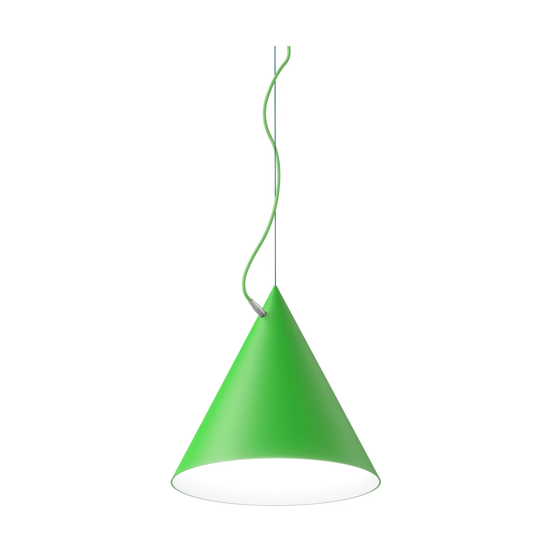 Suspension Castor 40 cm, Vert clair-vert clair-argent Noon
