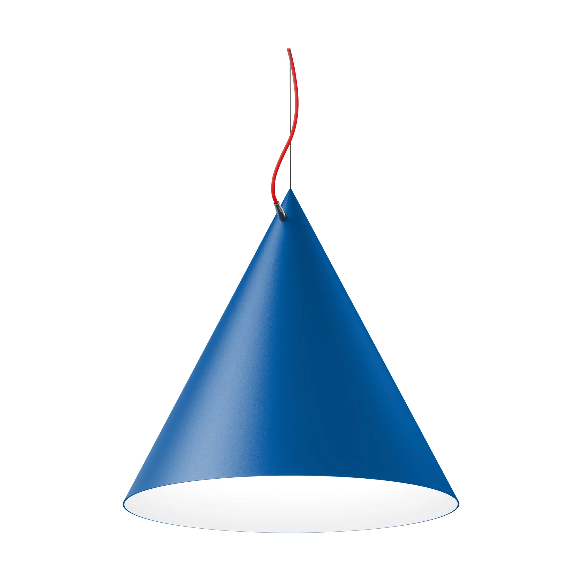 Suspension Castor 60 cm, Bleu clair-rouge-argent Noon