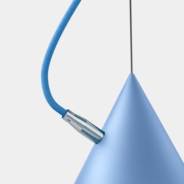 Suspension Castor 60 cm - Bleu pastel-bleu clair-argent - Noon