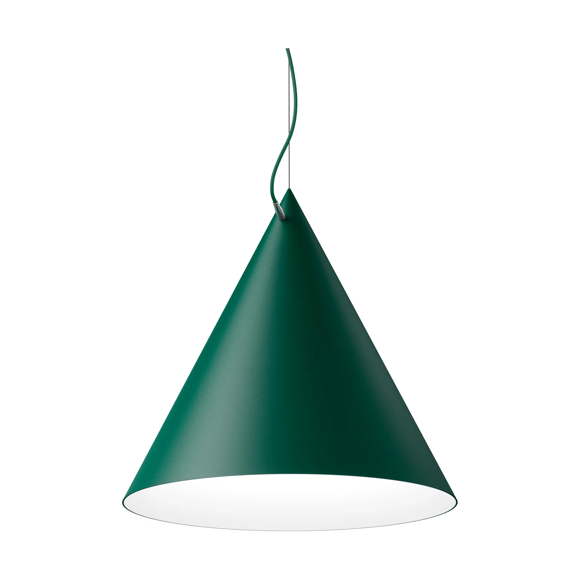Suspension Castor 60 cm, British racing green - vert foncé - laiton Noon