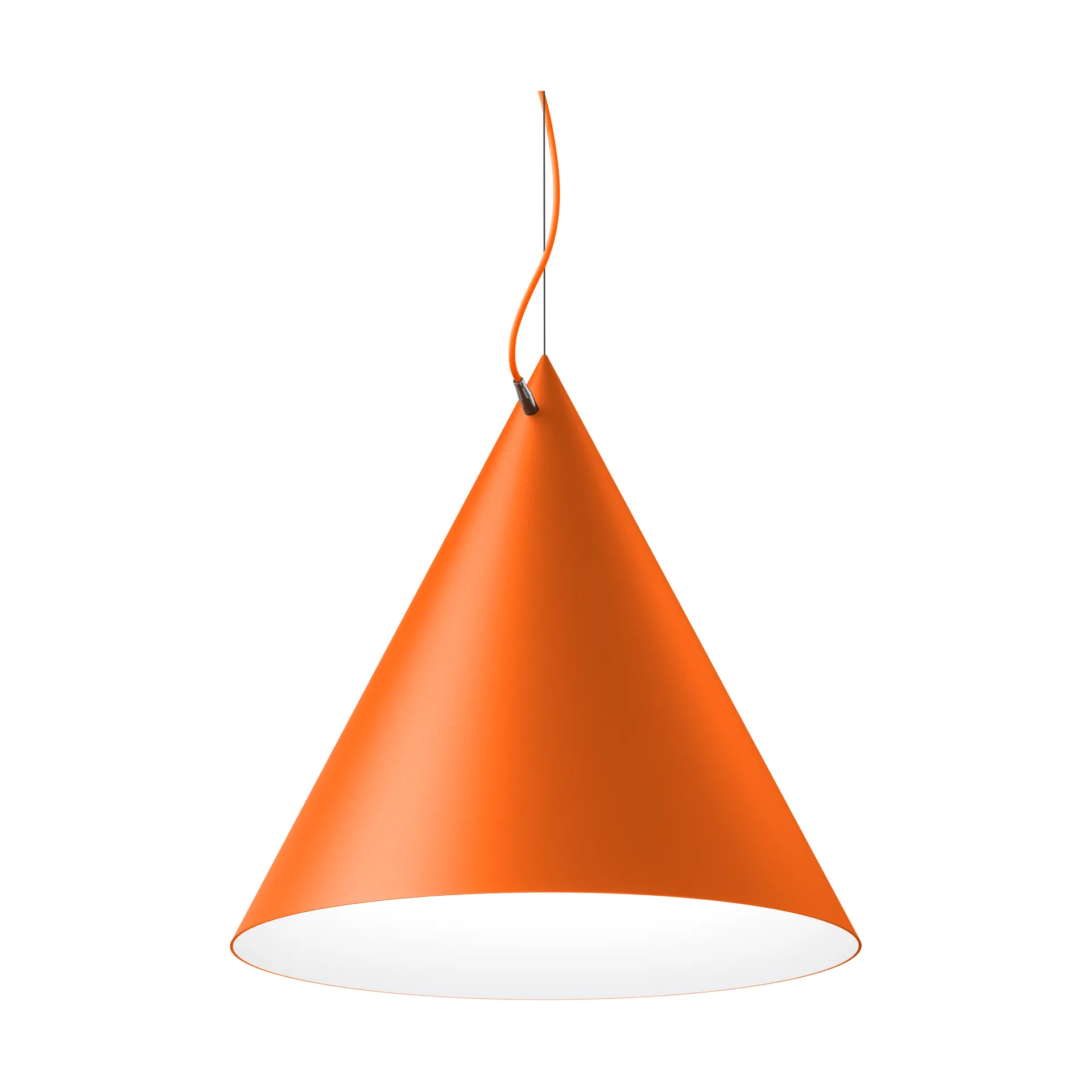 Suspension Castor 60 cm, Orange-orange-argent Noon