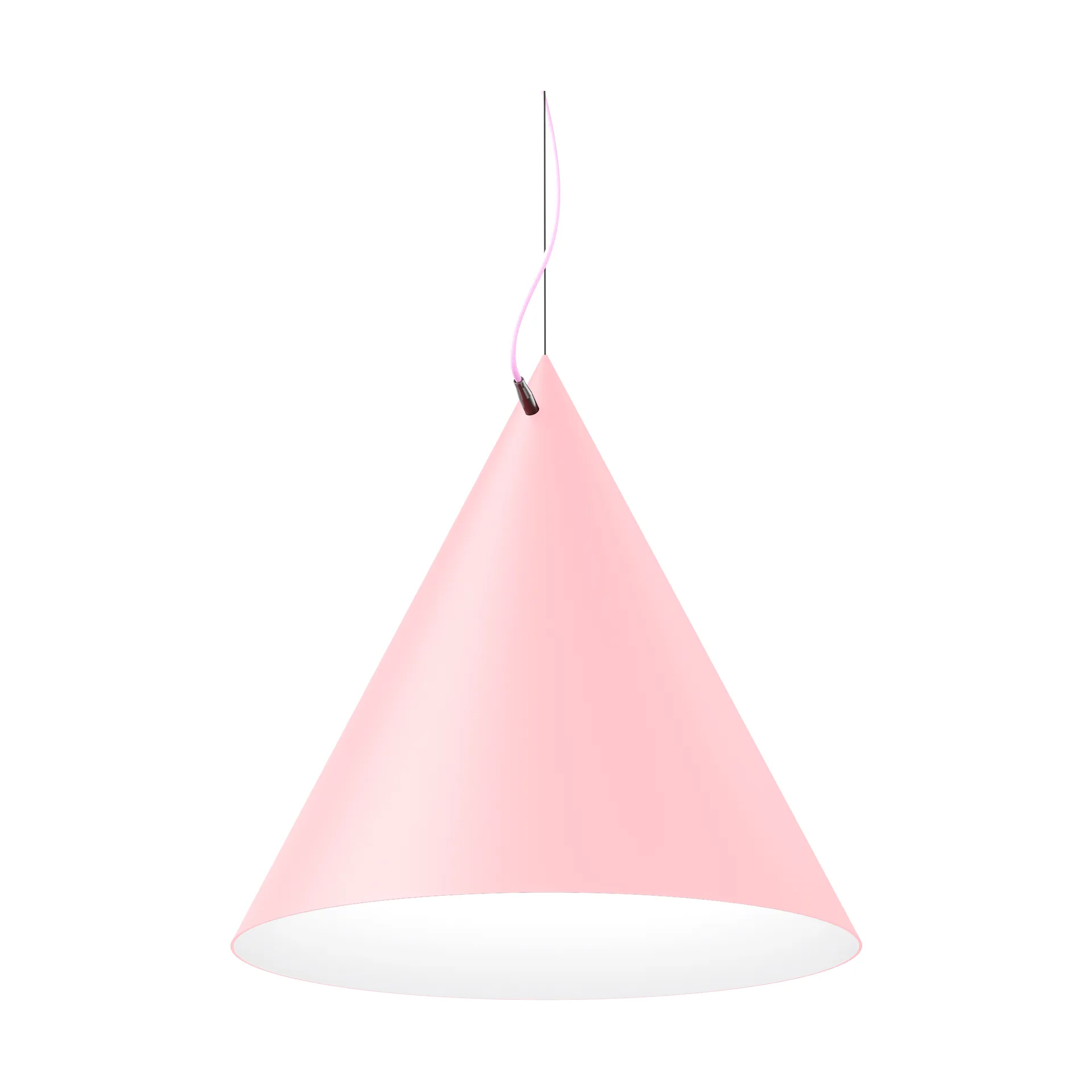 Suspension Castor 60 cm, Rose-rose-argent Noon