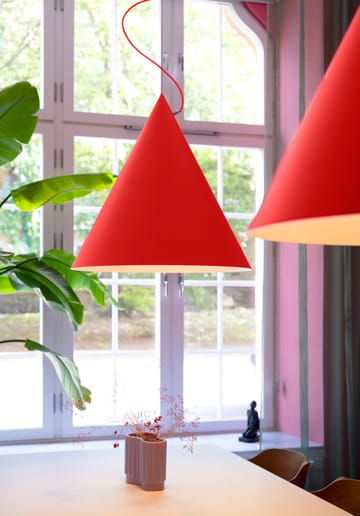 Suspension Castor 60 cm - Rouge-rouge-argent - Noon