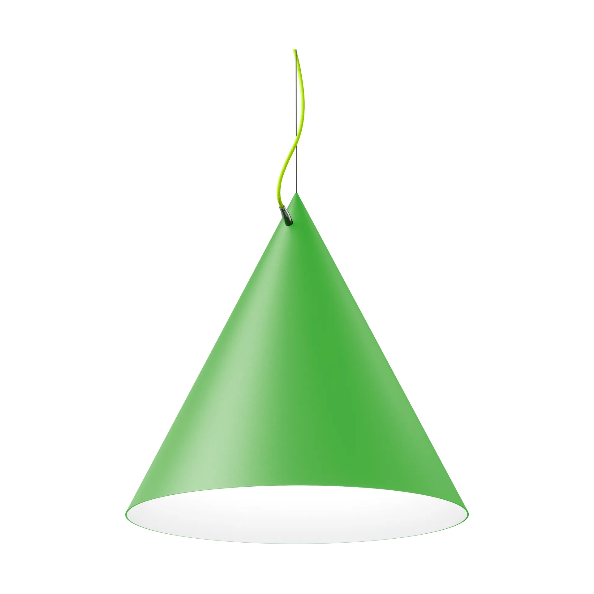 Suspension Castor 60 cm, Vert clair-vert clair-argent Noon
