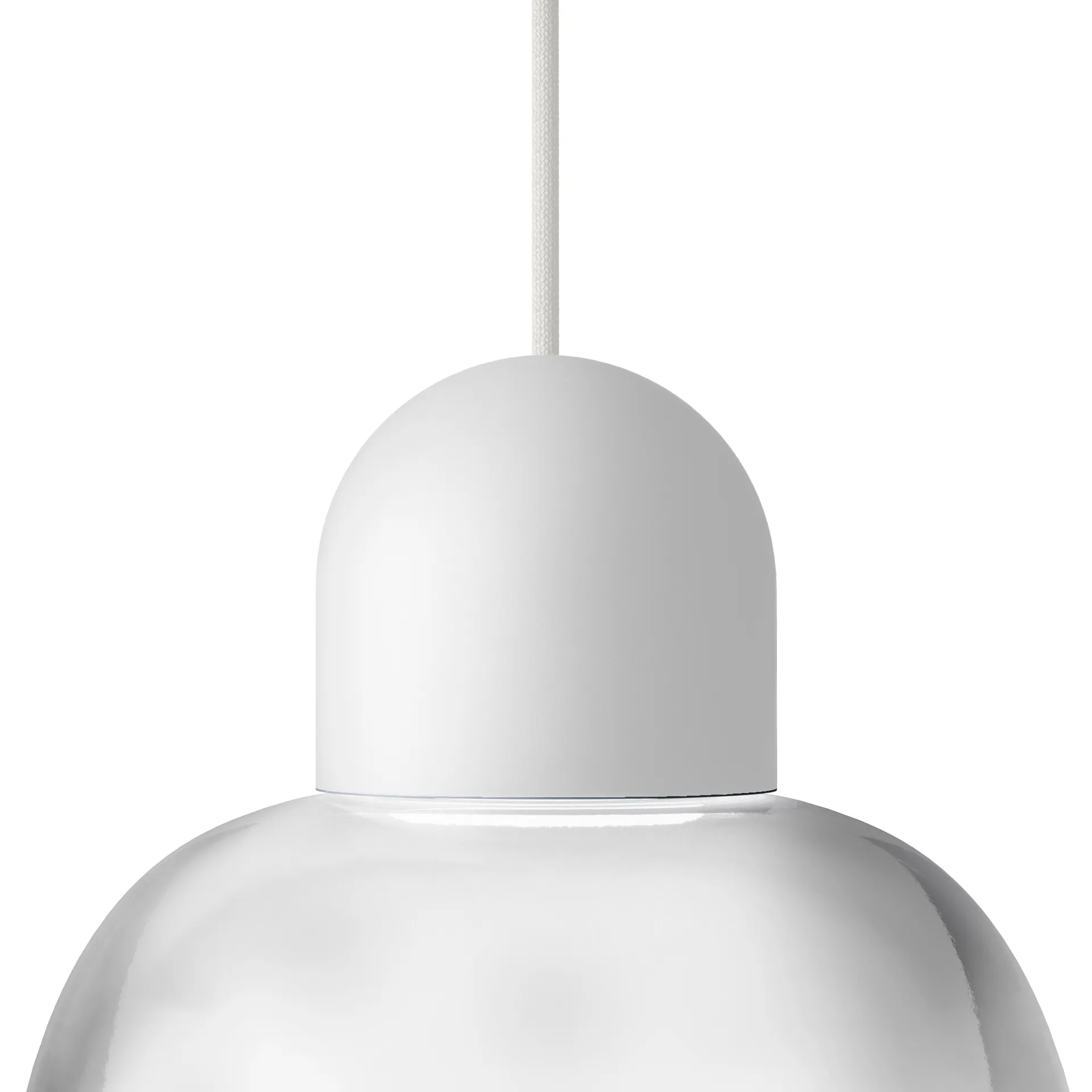 Suspension Dia 27 cm, Blanc-blanc Noon