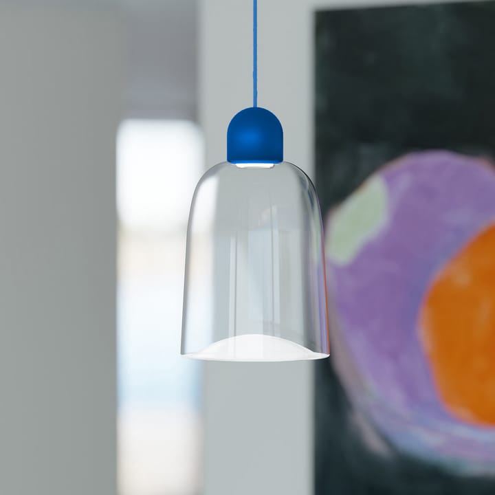 Suspension Dia 27 cm, Bleu-bleu Noon