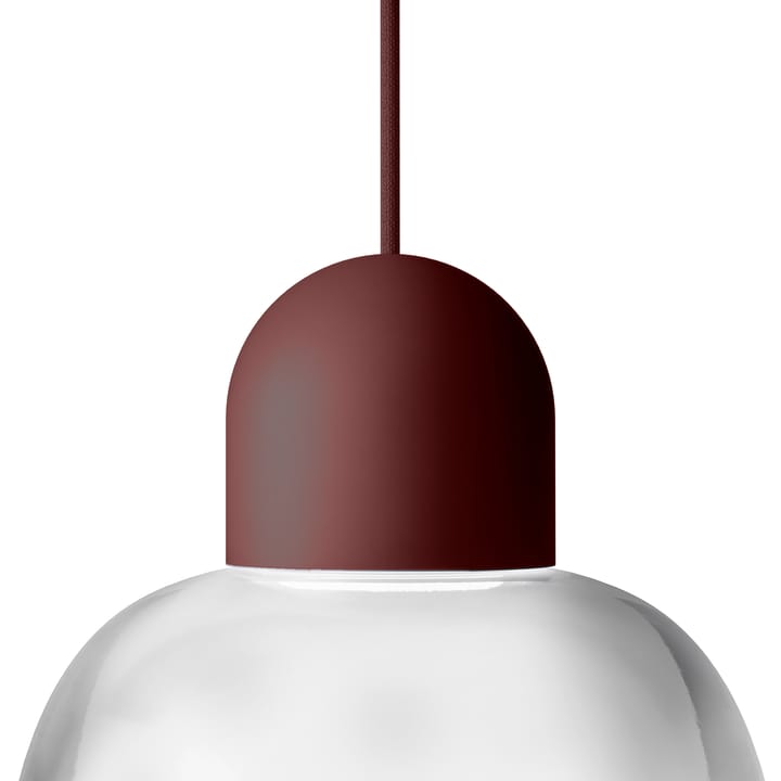 Suspension Dia 27 cm, Bordeaux rouge foncé Noon