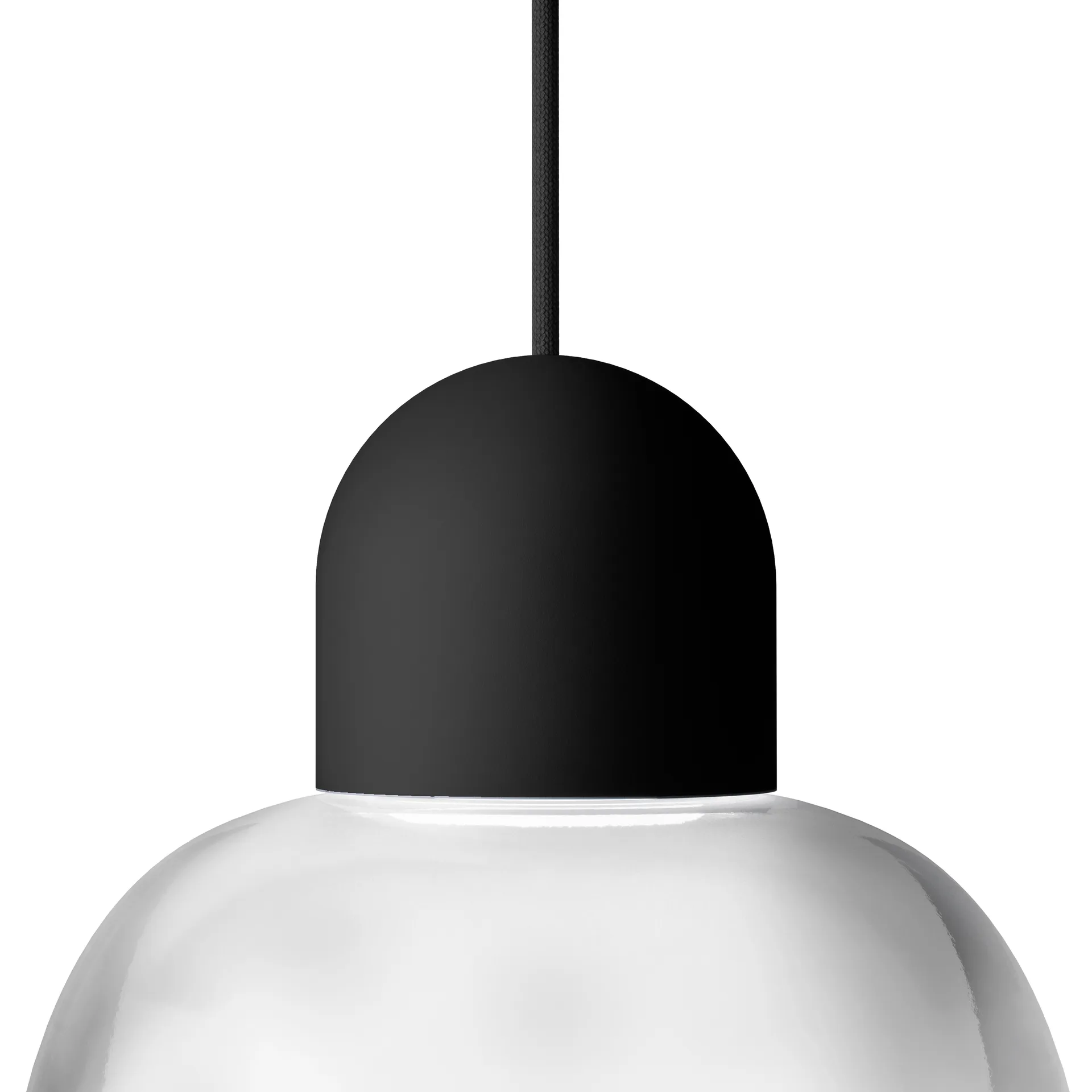 Suspension Dia 27 cm, Noir-noir Noon