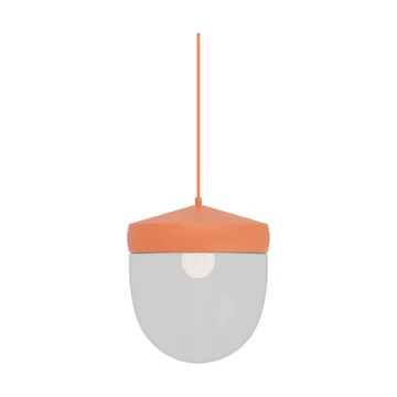 Suspension Pan 30 cm verre transparent - abricot-abricot - Noon