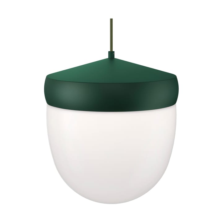 Suspension Pan verre givré 30 cm - British racing green - vert foncé - Noon