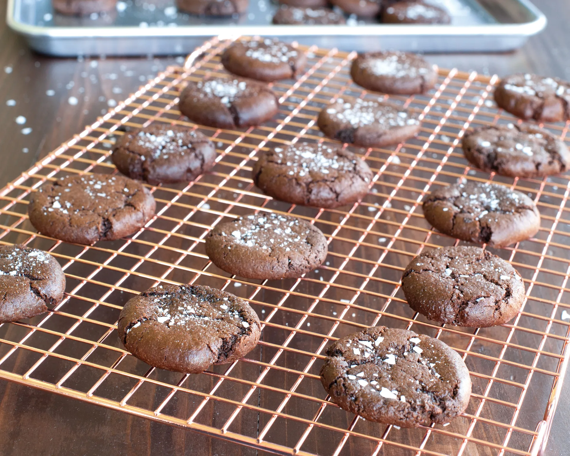 Grille de refroidissement grande 28,9x42,5 cm Nordic Ware, Cuivre Nordic Ware