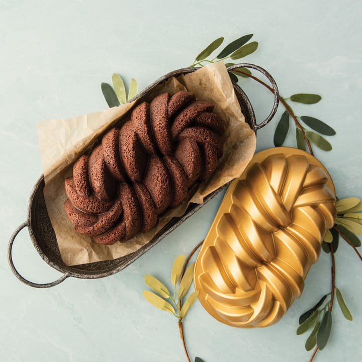 Moule à pain Nordic Ware Braided 1,4 L, Or Nordic Ware