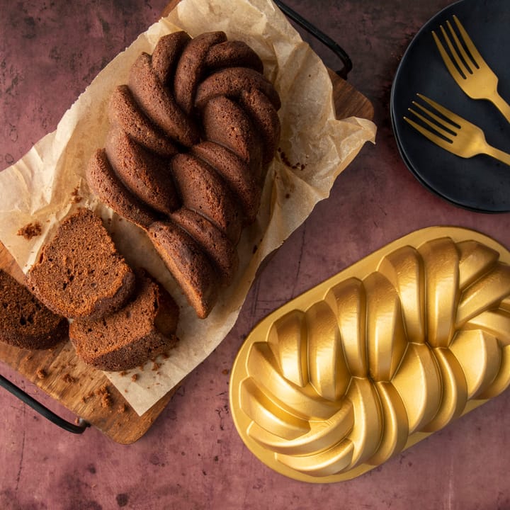 Moule à pain Nordic Ware Braided 1,4 L, Or Nordic Ware