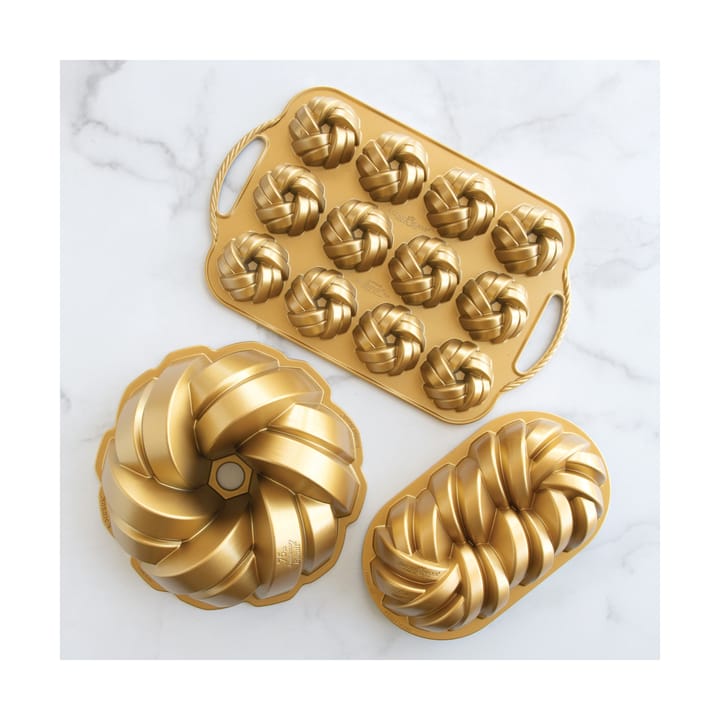 Moule à pain Nordic Ware Braided 1,4 L, Or Nordic Ware