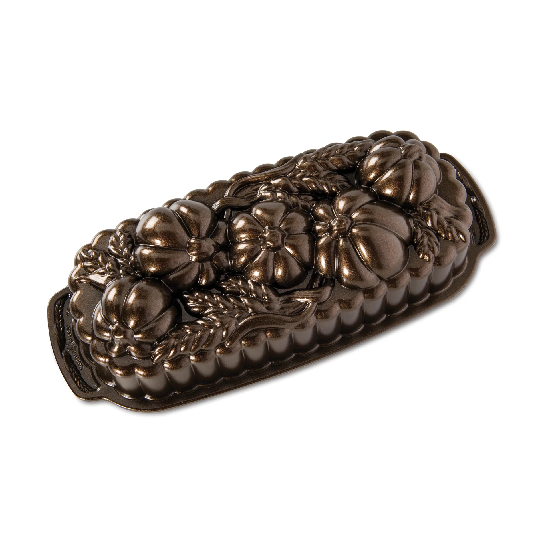 Moule à pain Nordic Ware Wheat & Pumpkin 1,4 L, Bronze Nordic Ware