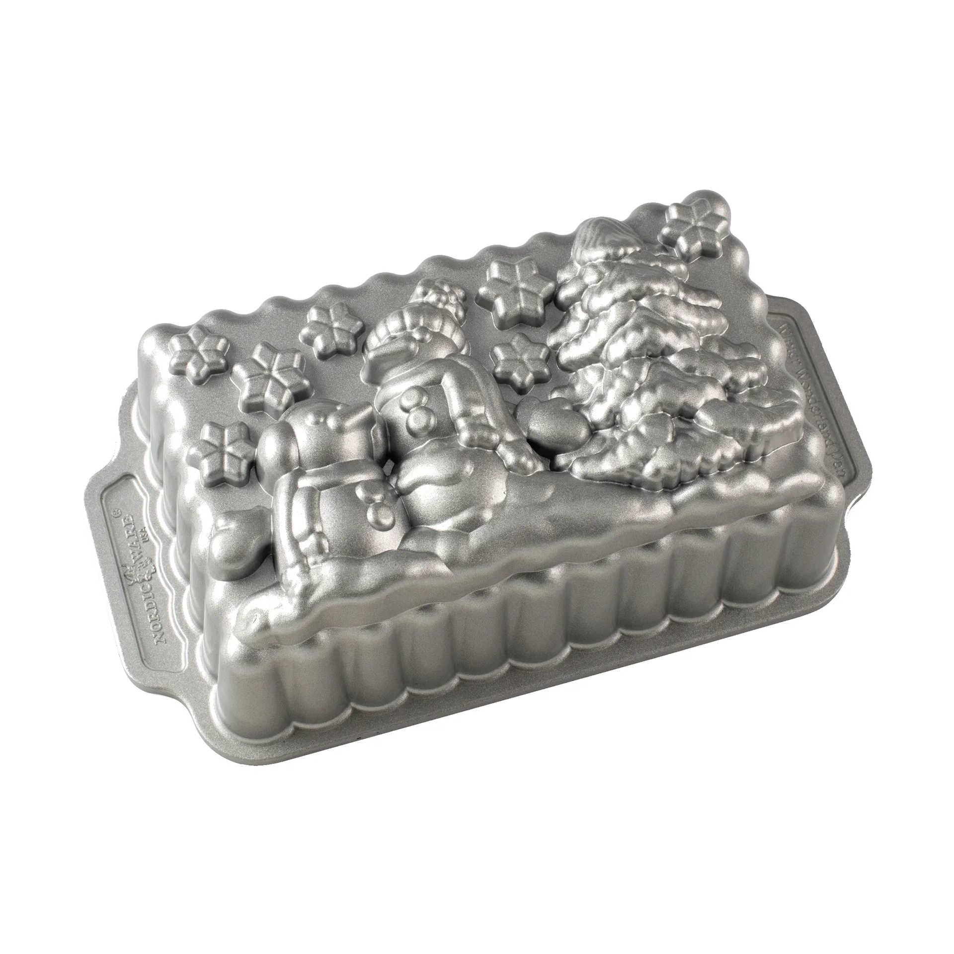 Moule à pain Nordic Ware Winter Wonderland 1,4 L, Silver Nordic Ware
