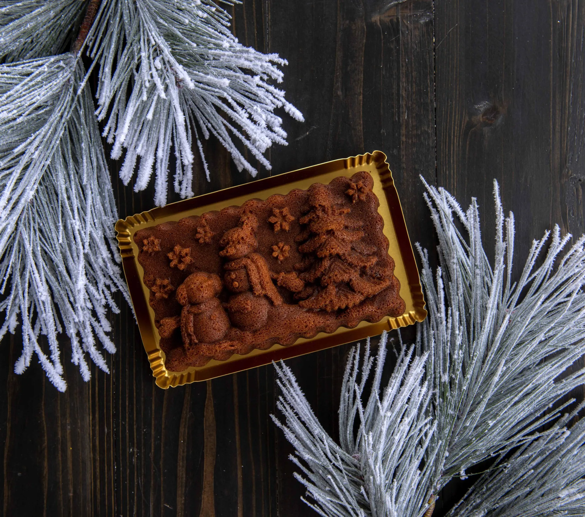 Moule à pain Nordic Ware Winter Wonderland 1,4 L, Silver Nordic Ware