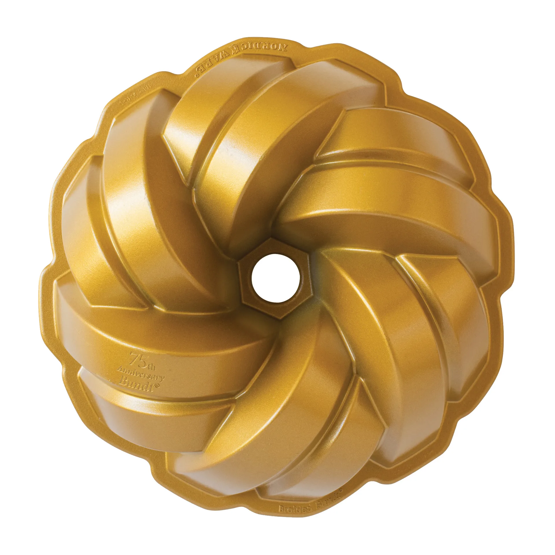 Nordic Ware 75th Anniversary moule à gâteau bundt tressé, 2,4 L Nordic Ware