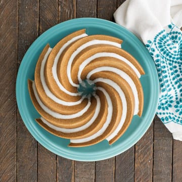 Nordic Ware Heritage moule à gâteau bundt argent - 2,4 L - Nordic Ware