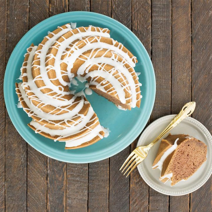 Nordic Ware Heritage moule à gâteau bundt argent, 2,4 L Nordic Ware