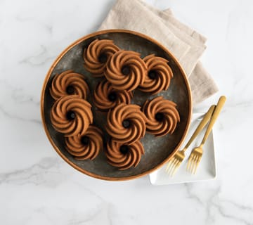 Nordic Ware Heritage moule à gâteau mini bundts or - 0,9 L - Nordic Ware