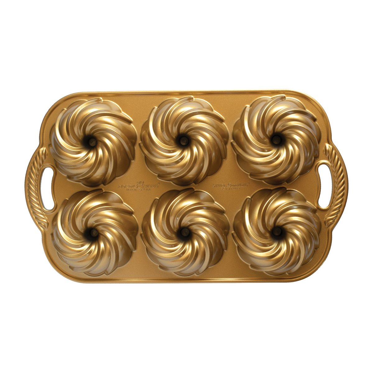 Nordic Ware Nordic Ware Swirl moule à gâteau mini bundts 1,2 L