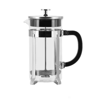 Cafetière à piston 8 tasses Nordwik - Argent - Nordwik
