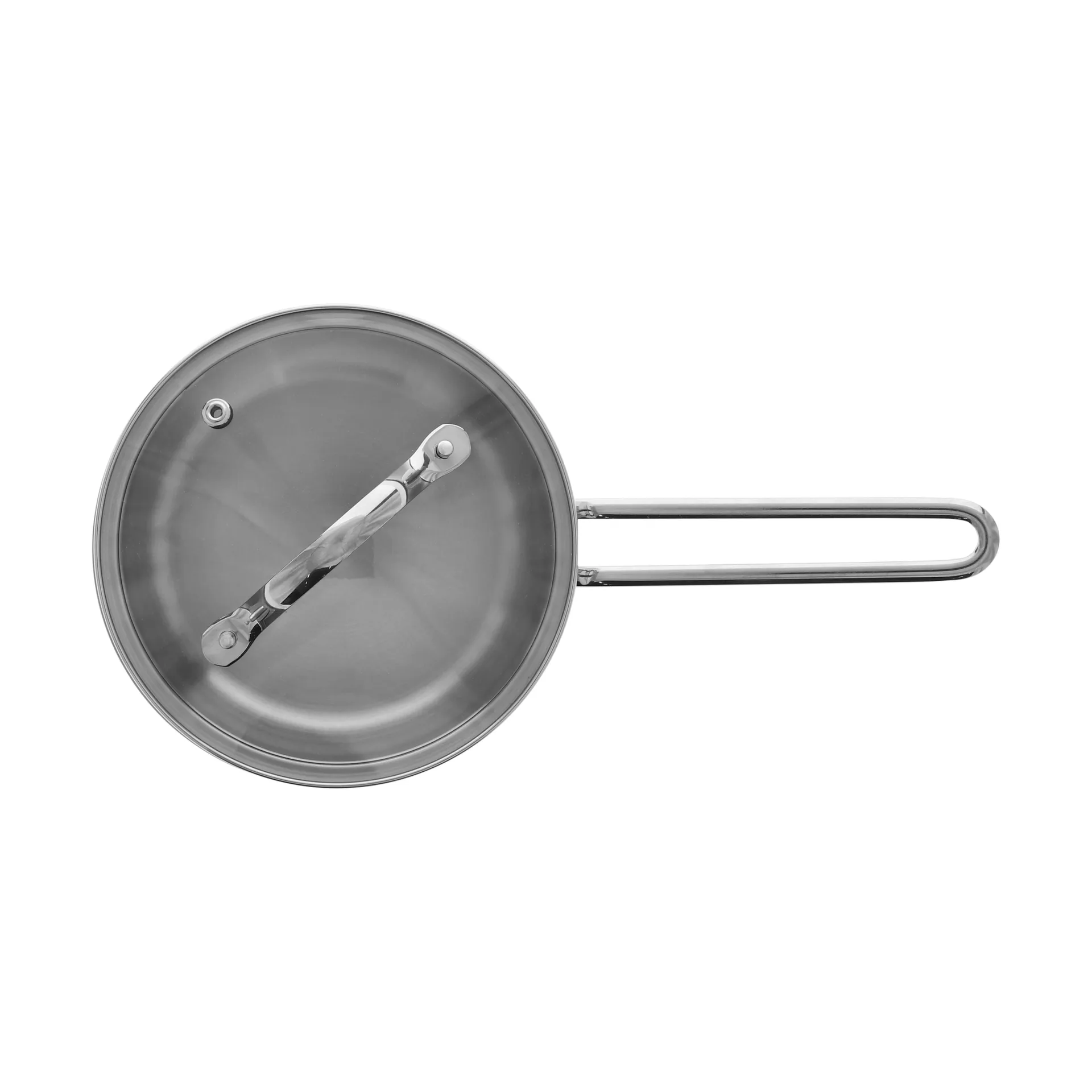 Casserole Nordwik avec couvercle en verre 1,3 litre, Acier inoxydable Nordwik