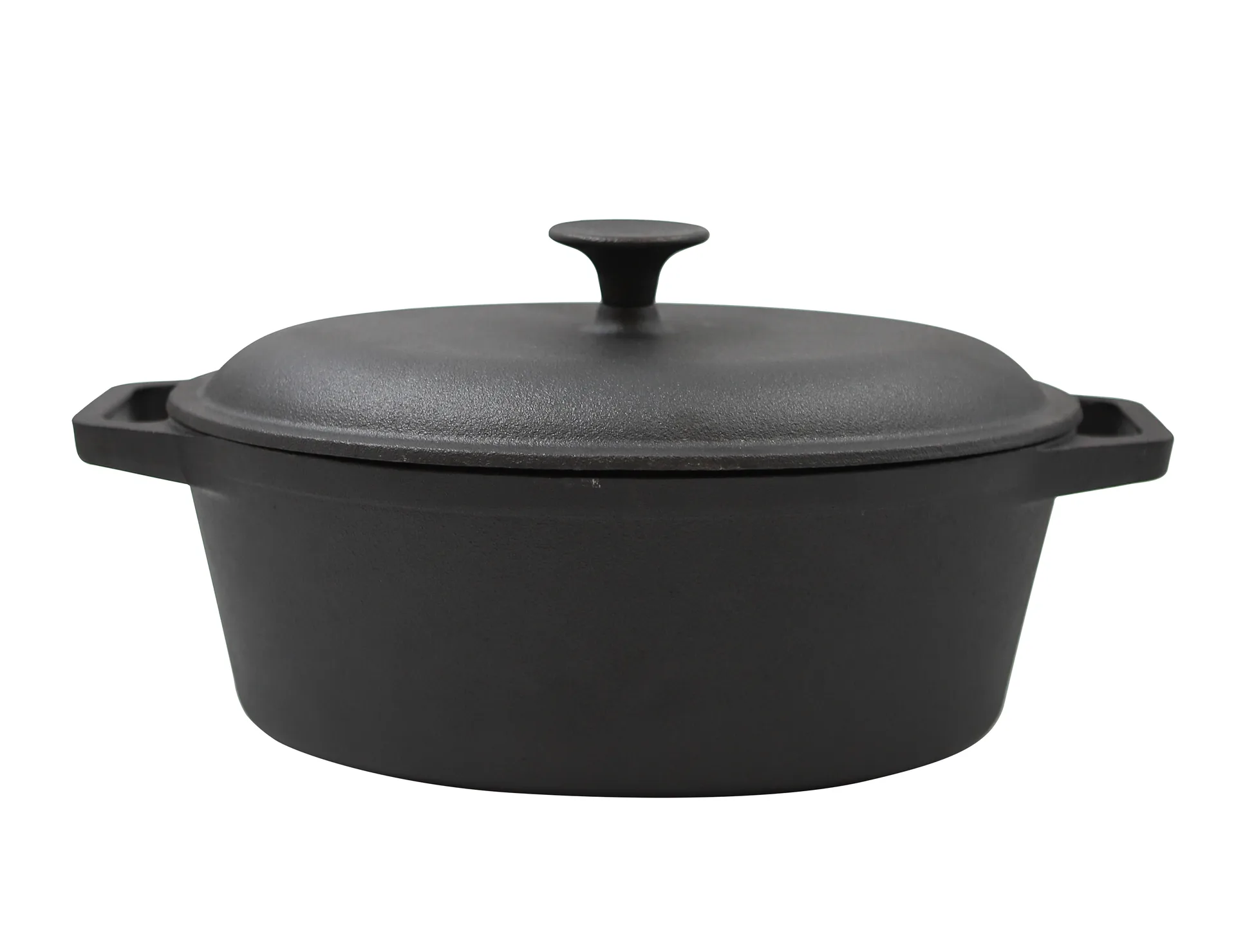 Cocotte en fonte oval Nordwik 4 l, Noir Nordwik