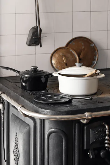 Cocotte en fonte ronde Nordwik 5 l - Blanc - Nordwik