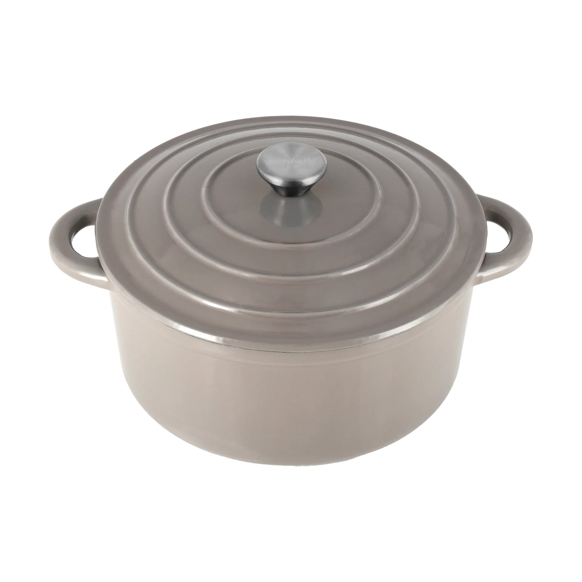 Cocotte en fonte ronde Nordwik 5 l, Perruque Nordwik