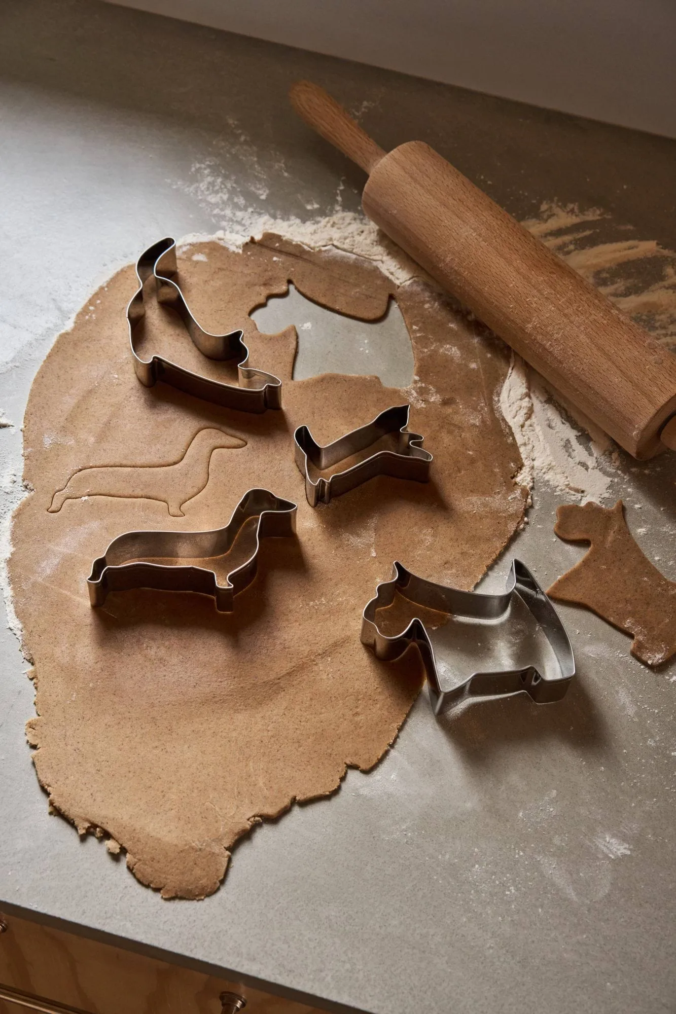 Emporte-pièce à pain d'épices BAKE, Animaux domestiques, 4 pièces Nordwik