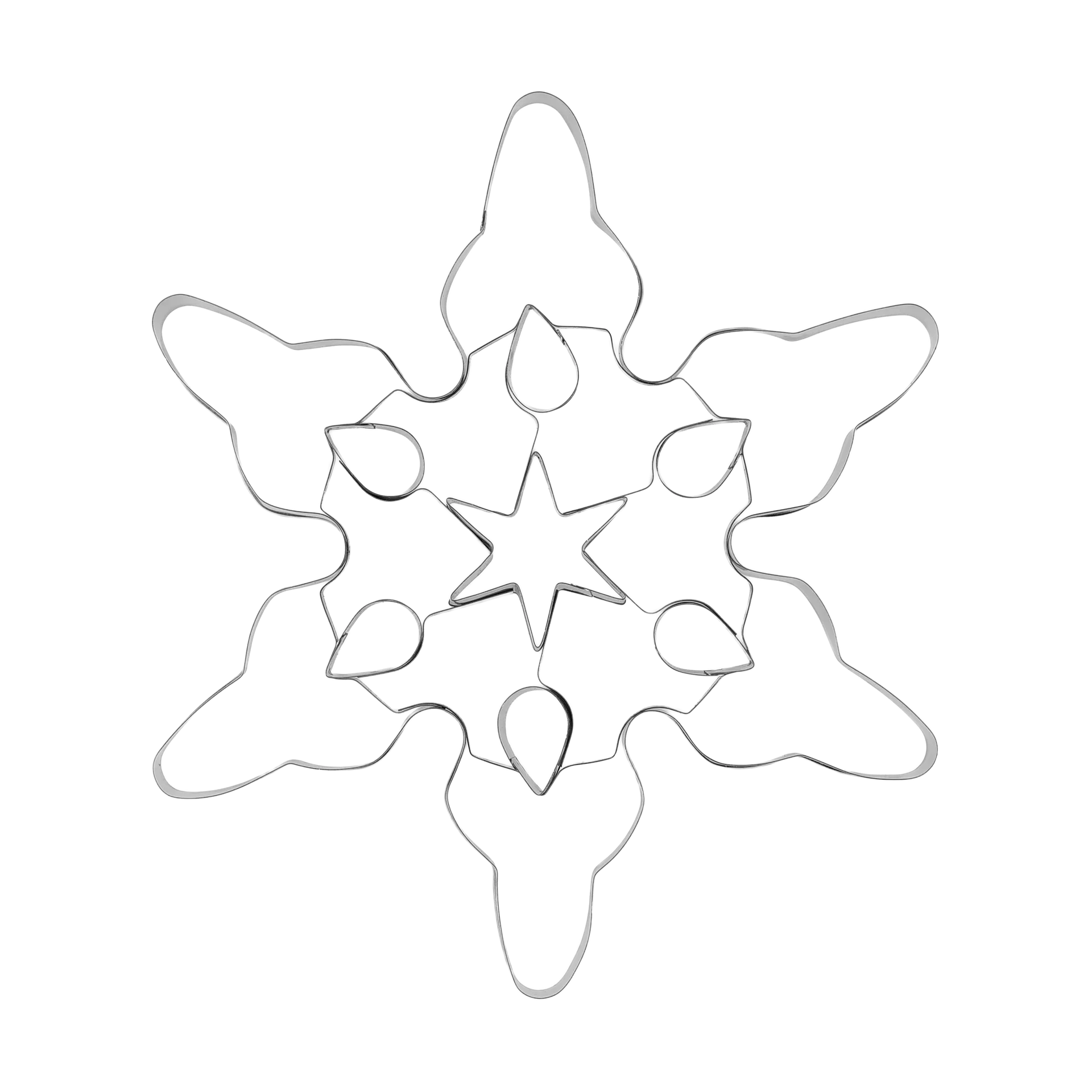 Emporte-pièce Nordwik flocon de neige, Moyen Nordwik