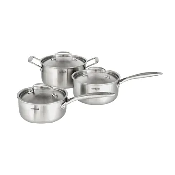 Ensemble de casseroles Nordwik 3-plis 3 pièces - 1,5 l, 2 l, 3 l - Nordwik