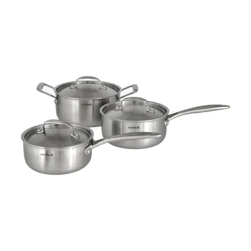 Ensemble de casseroles Nordwik 3-plis 3 pièces - 1,5 l, 2 l, 3 l - Nordwik