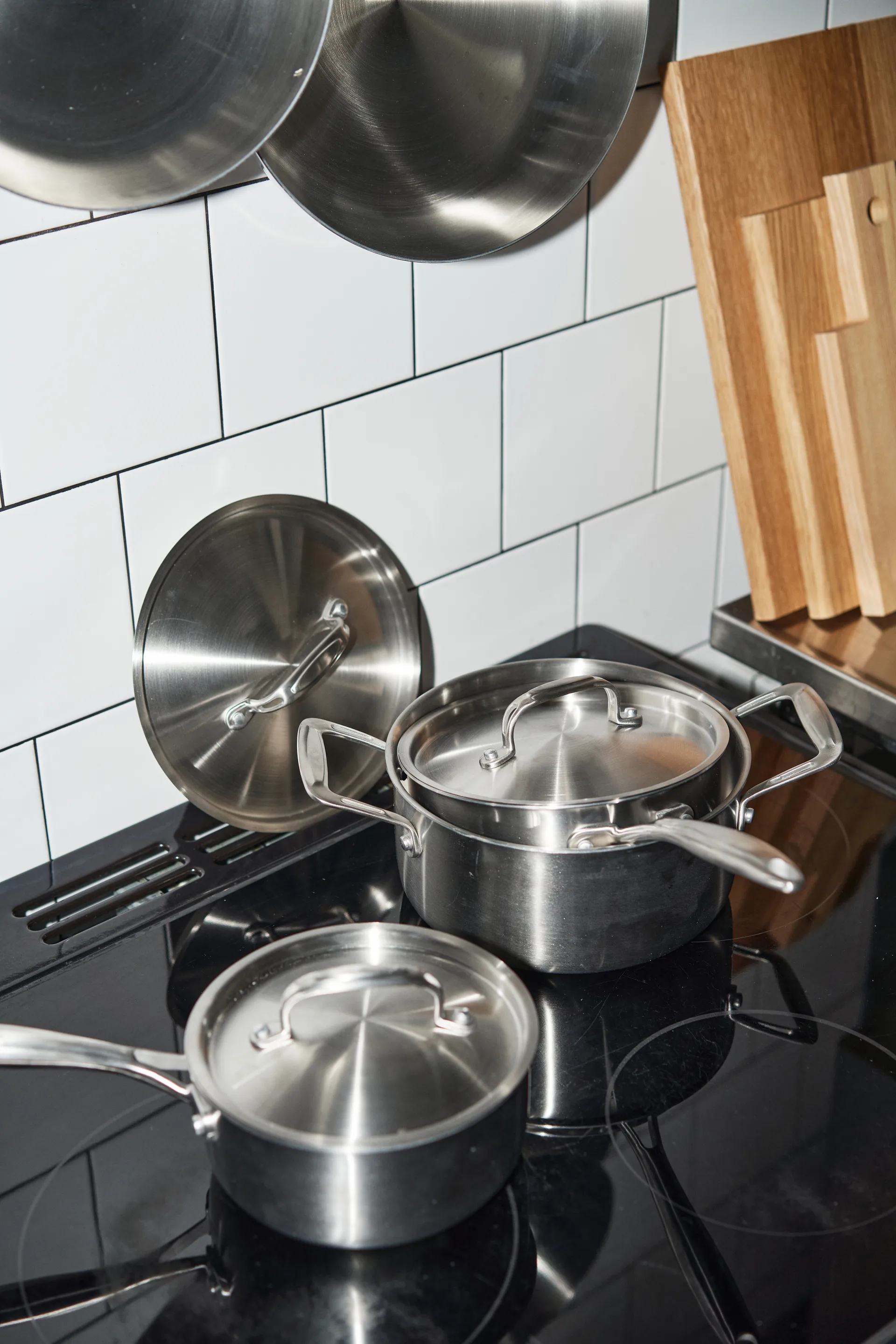 Ensemble de casseroles Nordwik 3-plis 3 pièces, 1,5 l, 2 l, 3 l Nordwik