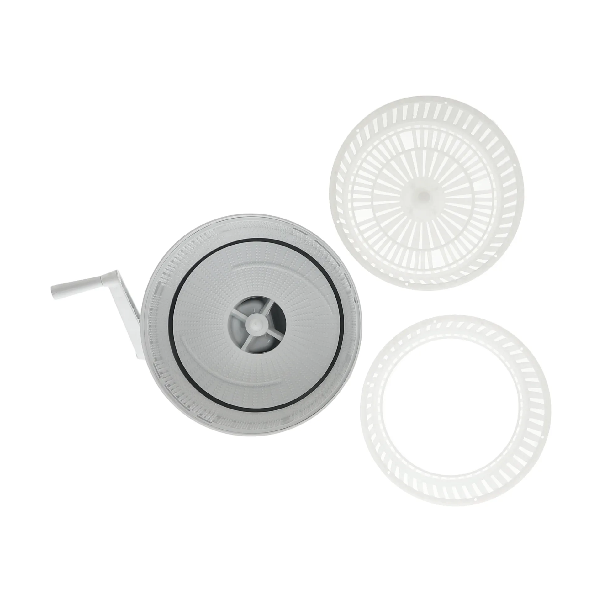 Éplucheur de pommes de terre avec manivelle Nordwik, Blanc Nordwik