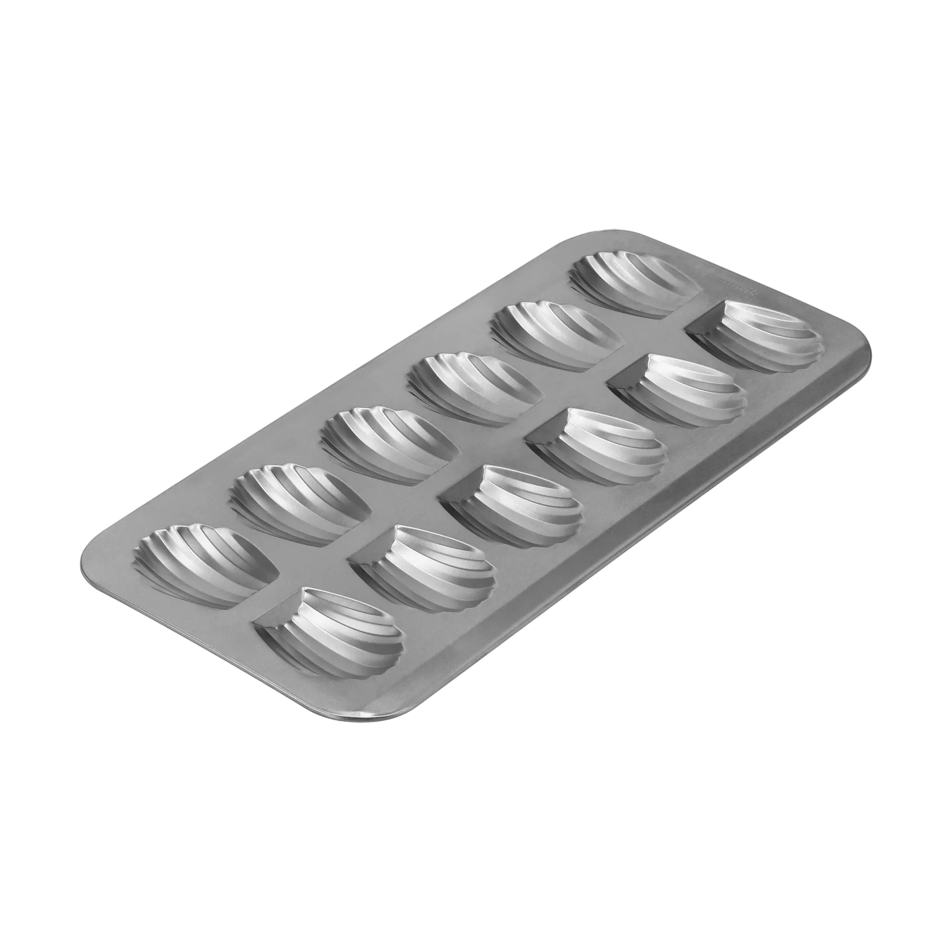 Moule à madeleines BAKE, Acier inoxydable, 12 pièces Nordwik