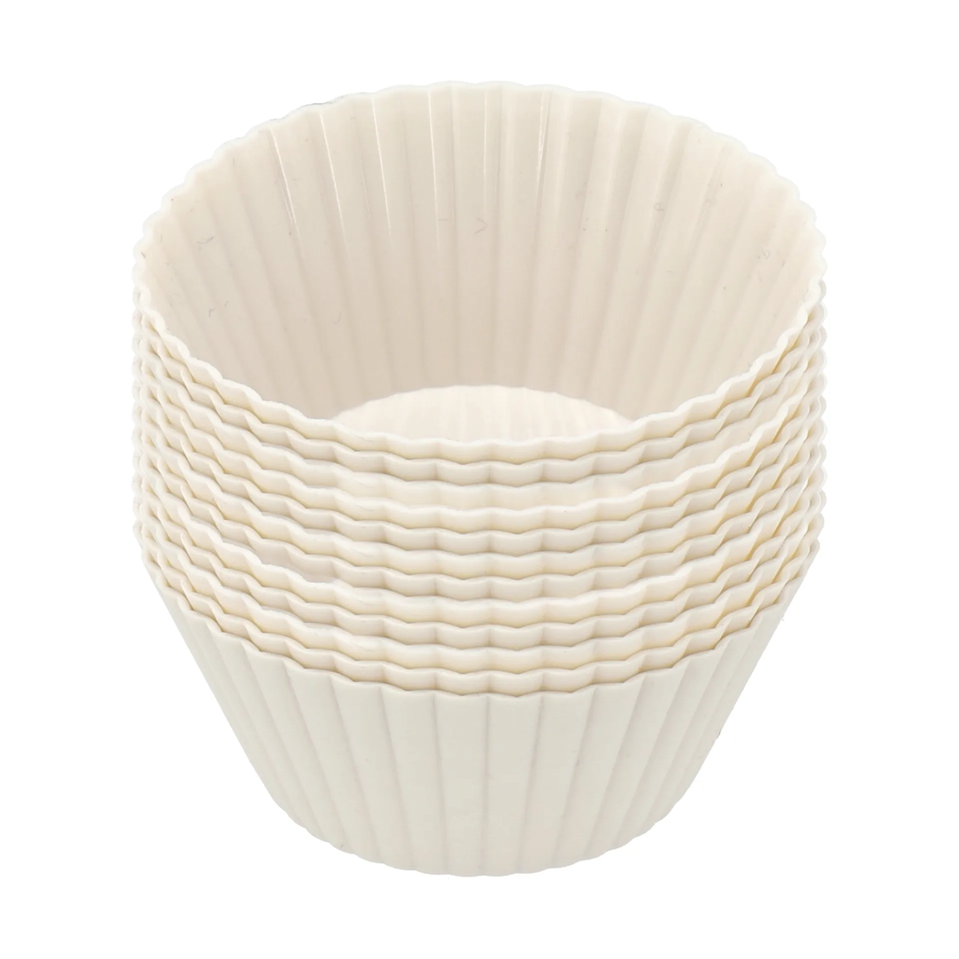 Moule à muffins Nordwik en silicone 12-pack, Crème Nordwik