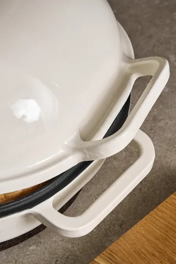 Moule à pain Levain émaillé 39x26 cm Nordwik - Crème - Nordwik