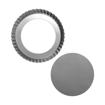 Moule à tarte à fond amovible BAKE - Rond, acier inoxydable, 24 cm - Nordwik